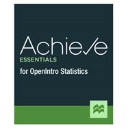 Achieve Essentials for OpenIntro Statistics (1-Term Online)