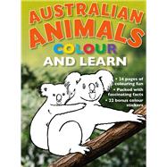 Australian Animals Colour and Learn