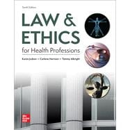 Law & Ethics for Health Professions (Looseleaf w/ Connect Access)