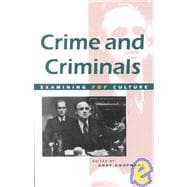 Crime and Criminals