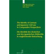 The Identity of German and Japanese Civil Law in Comparative Perspectives