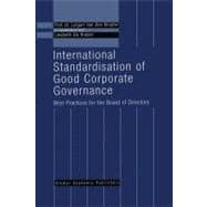 International Standardisation of Good Corporate Governance
