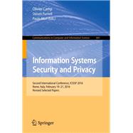 Information Systems Security and Privacy