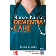 Nurse to Nurse Dementia Care