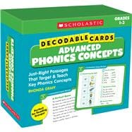 Decodable Cards: Advanced Phonics Concepts Just-Right Passages That Target & Teach Key Phonics Concepts