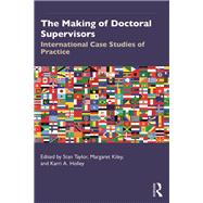 The Making of Doctoral Supervisors