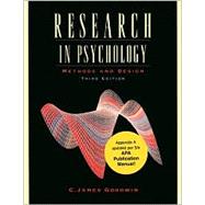Research In Psychology: Methods and Design (Update) , 3rd Edition
