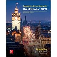 Loose Leaf for Computer Accounting with QuickBooks 2019