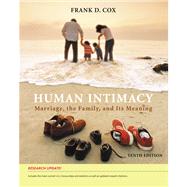 Human Intimacy Marriage, the Family, and Its Meaning, Research Update