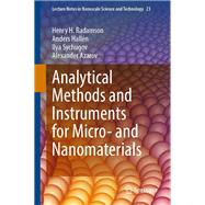 Analytical Methods and Instruments for Micro- and Nanomaterials