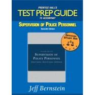 Test Prep Guide for Supervision of Police Personnel