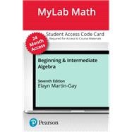 MyLab Math with Pearson eText -- 24-Month Access Card -- for Beginning & Intermediate Algebra