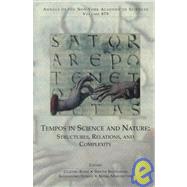 Tempos in Science and Nature: Structures, Relations, and Complexity