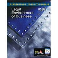 Annual Editions: Legal Environment of Business 01/02