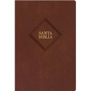 RVR 1960 Biblia letra gigante, café, piel fabricada con índice (2023 ed.) Santa Biblia