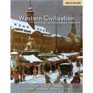 Western Civilization Beyond Boundaries, Volume II: Since 1560