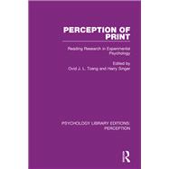 Perception of Print