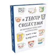 A Teacup Collection Notes 20 Different Notecards and Envelopes