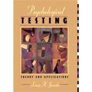 Psychological Testing Theory and Applications