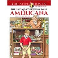 Creative Haven The Saturday Evening Post Americana Coloring Book