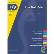 Low Back Pain Fast Facts Indispensable Guides to Clinical Practice