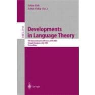 Developments in Language Theory: 7th International Conference, DLT 2003, Szeged, Hungary, July 7-11, 2003 Proceedings