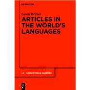 Articles in the World’s Languages