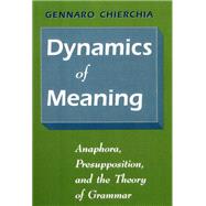 Dynamics of Meaning