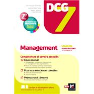 DCG 7 - Management - 7e édition - Manuel et applications 2022-2023
