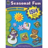 Seasonal Fun Sticker Book: 1514 Seasonal Stickers