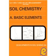 Soil Chemistry Pt. A : Basic Elements