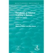 Handbook of Teacher Training in Europe, 1994
