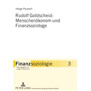 Rudolf Goldscheid: Menschenokonom Und Finanzsoziologe