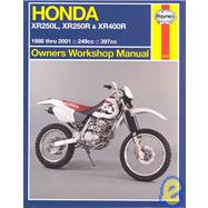 Honda Xr250/400 Owners Workshop Manual