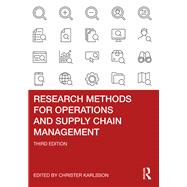 Research Methods for Operations and Supply Chain Management