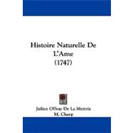 Histoire Naturelle De L'ame