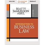 MindTap Business Law, 1 term (6 months) Printed Access Card for Beatty/Samuelson/Abril's Introduction to Business Law