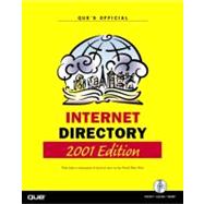 Que's Official Internet Directory 2001 Edition