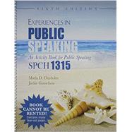 Experiences in Public Speaking