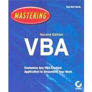Mastering<sup><small>TM</small></sup> MIcrosoft<sup>®</sup> VBA, 2nd Edition