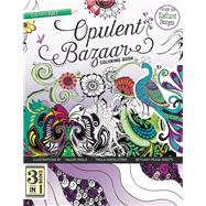 Opulent Bazaar Coloring Book 3 Books in 1