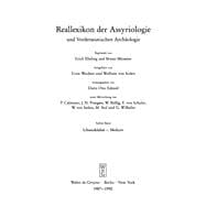 Reallexikon Der Assyriologie Und Vorderasiatischen Archaologie