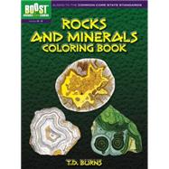 BOOST Rocks and Minerals Coloring Book
