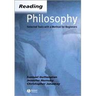 Reading Philosophy Selected Texts with a Method for Beginners
