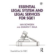 Essential Legal System and Legal Services for SQE1