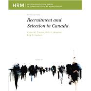 Recruitment and Selection in Canada (Nelson Series in Human Resources Management)