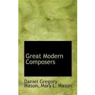 Great Modern Composers,9780559424373