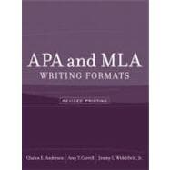 APA and MLA Writing Formats (Revised Printing)