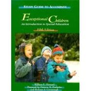 Study Guide to Accompany Exceptional Children: An Introduction to Special Education