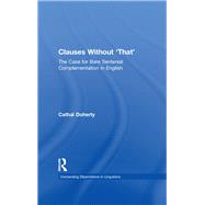 Clauses Without 'That'